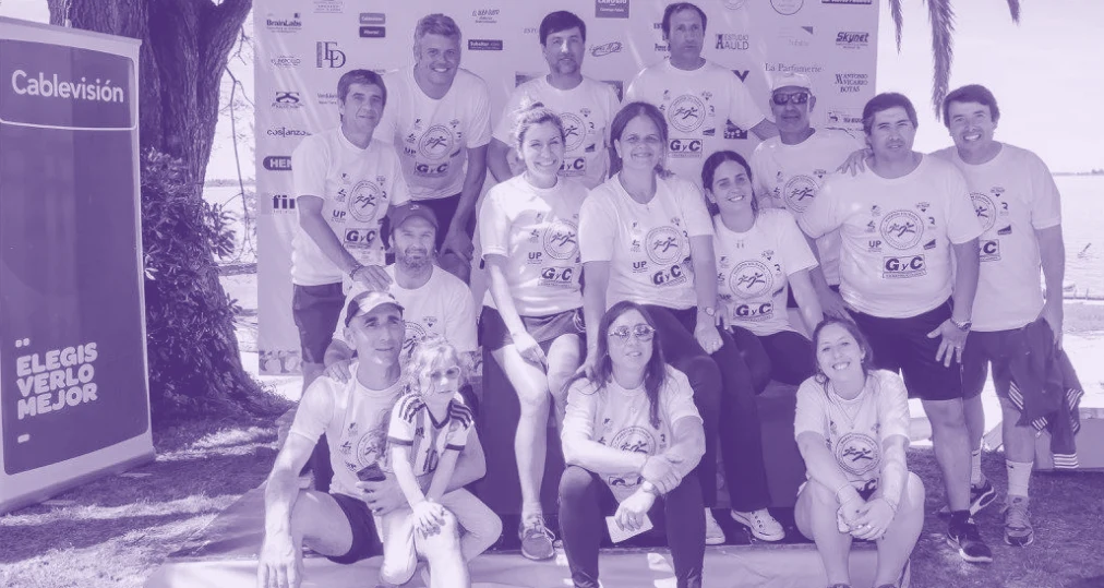 Un encuentro de la Maratón Solidaria