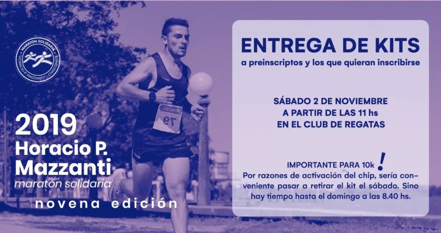 Imagen de Inscripción y retiro de kits de la 9ª maratón